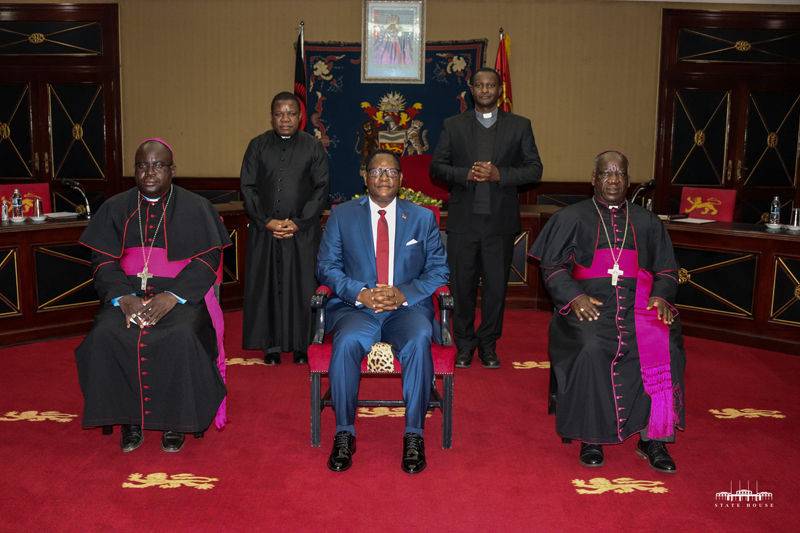 Bishops with President Chakwera
