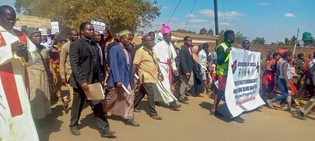 Peaceful demonstrations held in Diocese of Dedza against legalisation of same-sex marriages