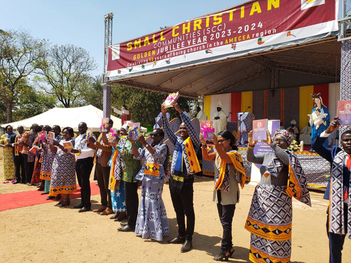 Golden Jubilee of small christian communities celebration at Nsipe Parish, Dedza Diocese