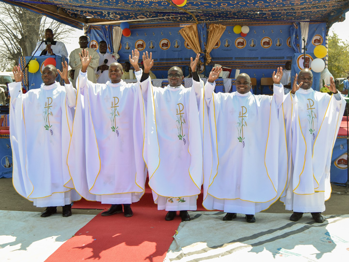 priestly ordination in Dedza Diocese at Chipoka Parish