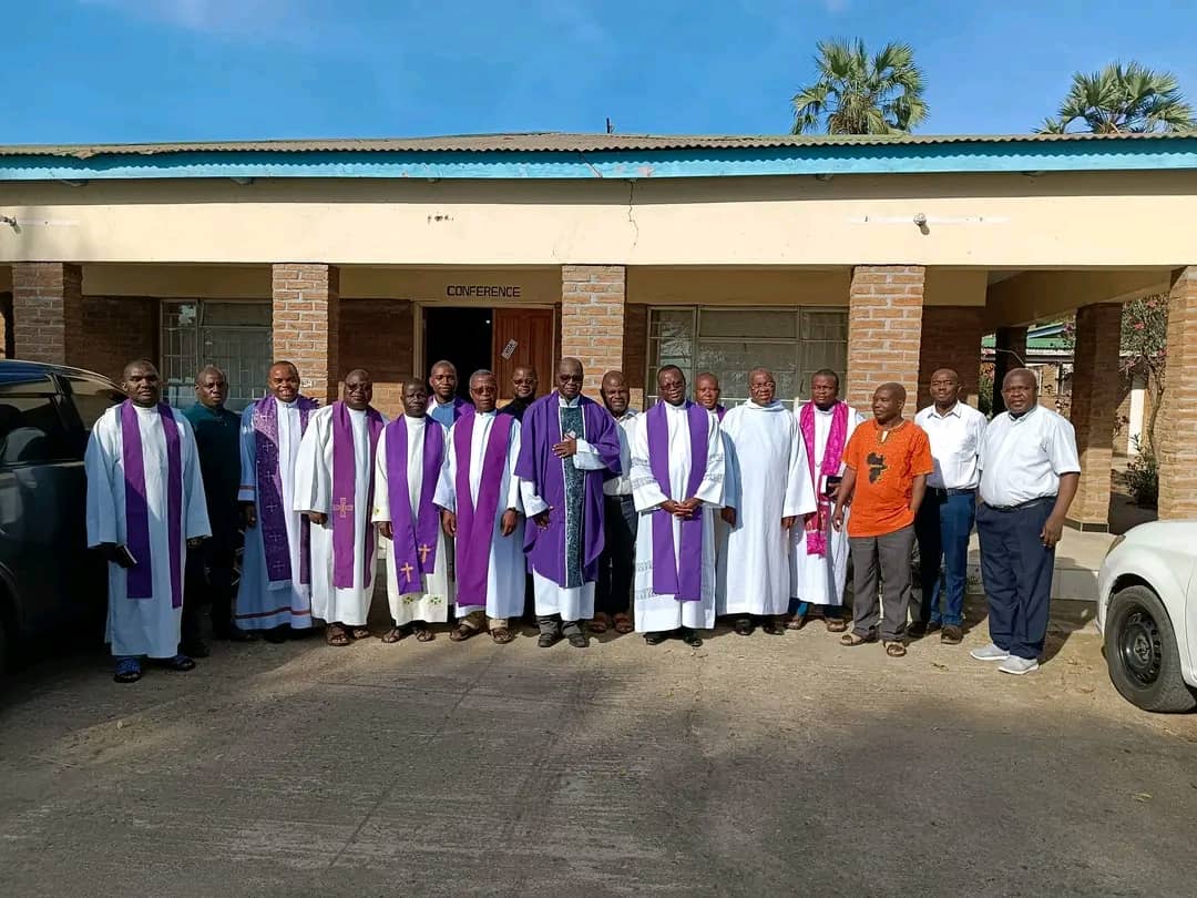 Parish priests at Chitsulo Lodge and Conference Centre