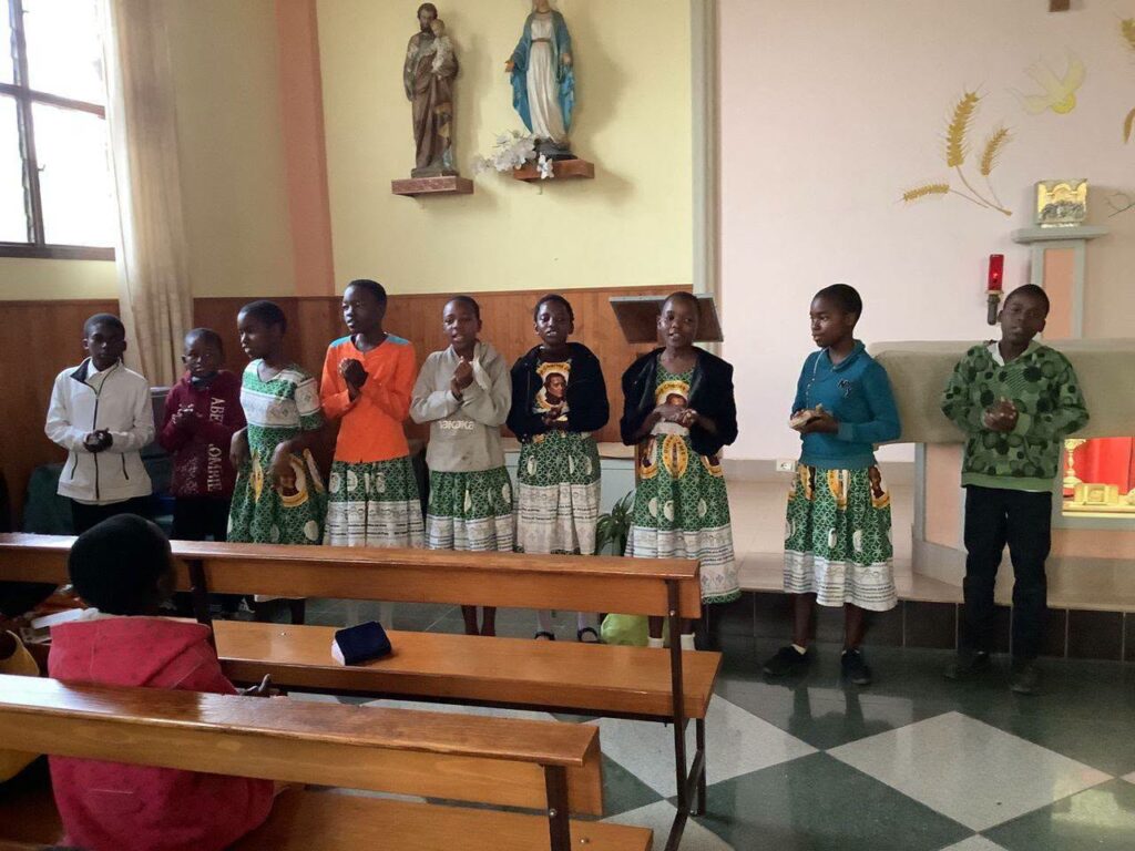 holy childhood children celebrate st maria goretti 2