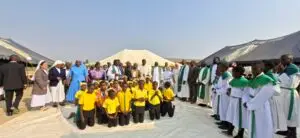 Bishop Peter Adrian Chifukwa at Mwalawatondo Primary School